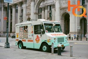an ice cream truck