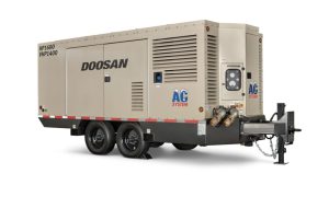 a Trailer Mounted Compressor