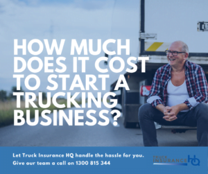 How much does it cost to start a trucking business?