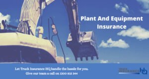 plant and equipment insurance